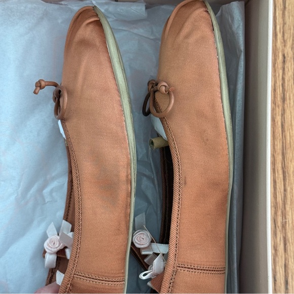 Dolce Vita x For Love & Lemons Claire Pink Clay Ballet Flats (Size 10) - Picture 6 of 11